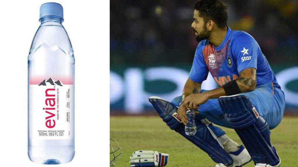 Virat Kohli Water Price Here Is How Much Evian Water Costs 4430